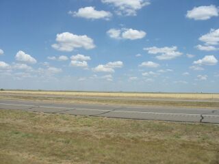 Flat nothing-ness of Texas